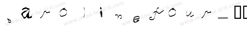 baro linefour字体转换